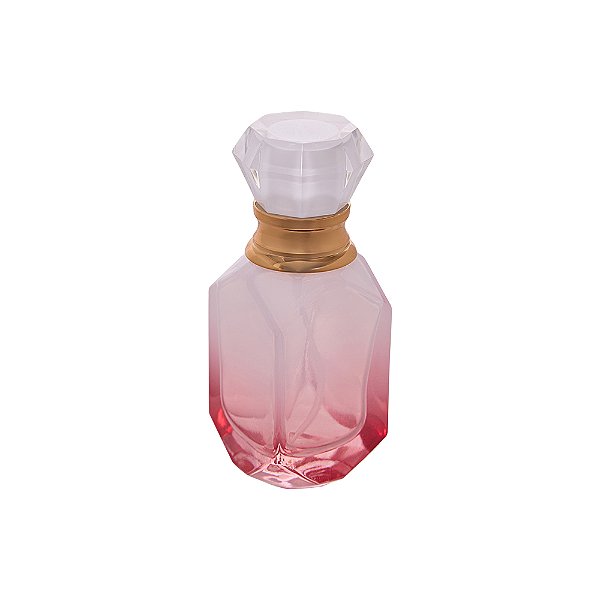 Frasco Vitória Colors Pink 30ml e Válvula Tampa Luxo 15/400