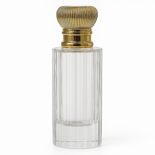 Frasco Lustre Gold 50ml e Válvula Tampa Luxo 13/410