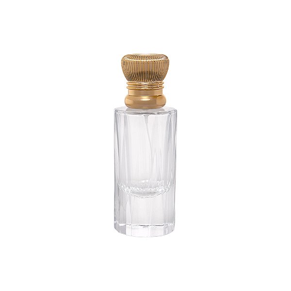 Frasco Lustre Gold 50ml e Válvula Tampa Luxo 13/410