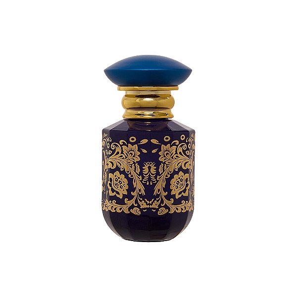 Frasco Árabe Sultan Blue 50ml e Válvula Tampa Luxo 13/410