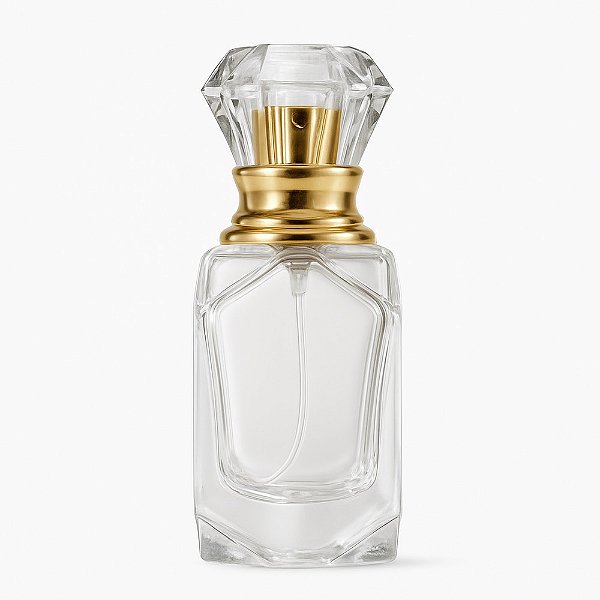 Frasco Vitória 50ml e Válvula Tampa Luxo 13/400