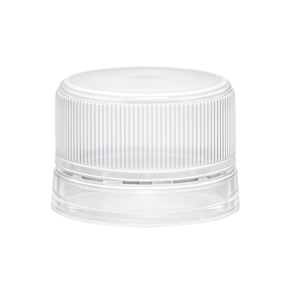 Tampa Lacre Transparente Rosca 28mm