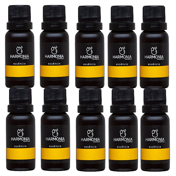 Kit 10 Amostras de Essência para Perfume Masculino 20ml