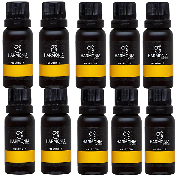 Kit 10 Amostras de Essência para Perfume Feminino 20ml