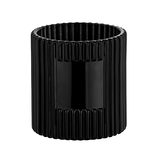 Copo/Pote Granada Preto para Velas 200ml