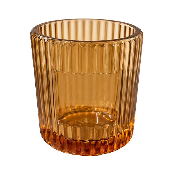 Copo/Pote Granada Âmbar para Velas 200ml