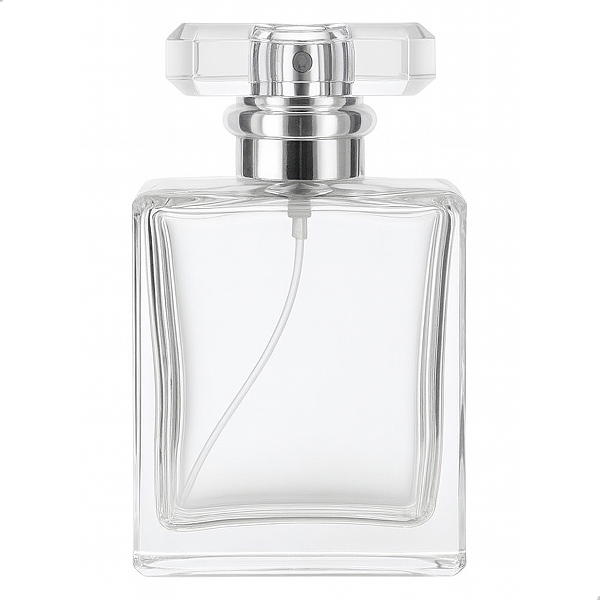 Frasco Moiselle 30ml Prata Válvula Tampa Luxo 15/400