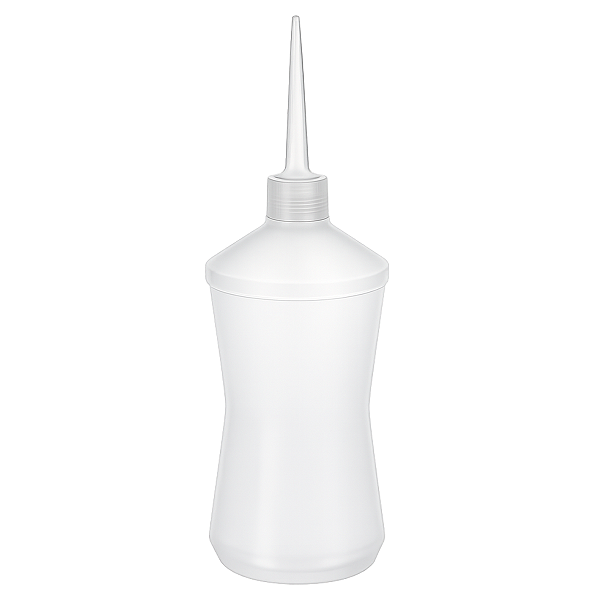 Almotolia Transparente Bico Reto 250ml