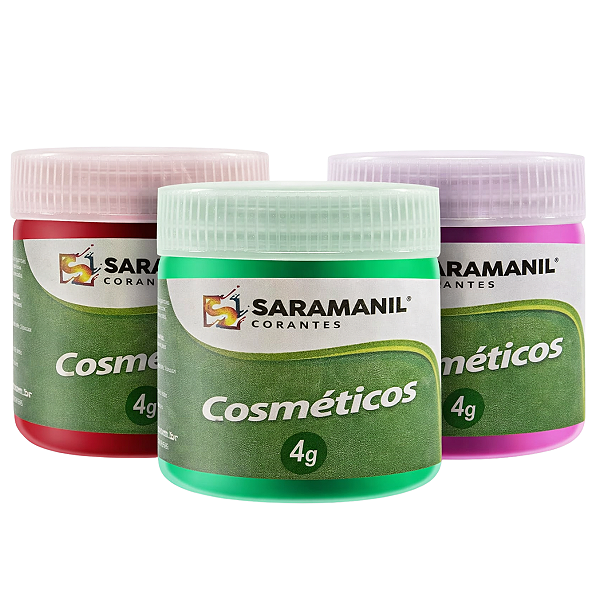 Mica Colorida Em Pó 4grs Para Cosméticos Saramanil