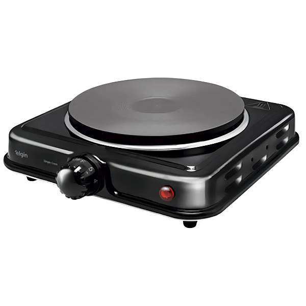 Fogão Elétrico Preto com Termostato 1 Boca - 127v