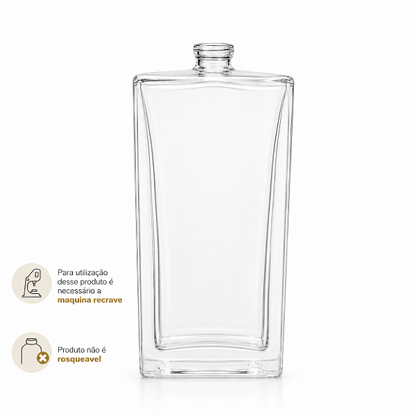 Frasco Barra Recrave 100ml Bocal 15mm