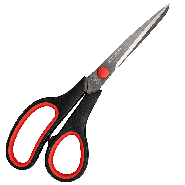 Tesoura 7,5" Cabo Emborrachado