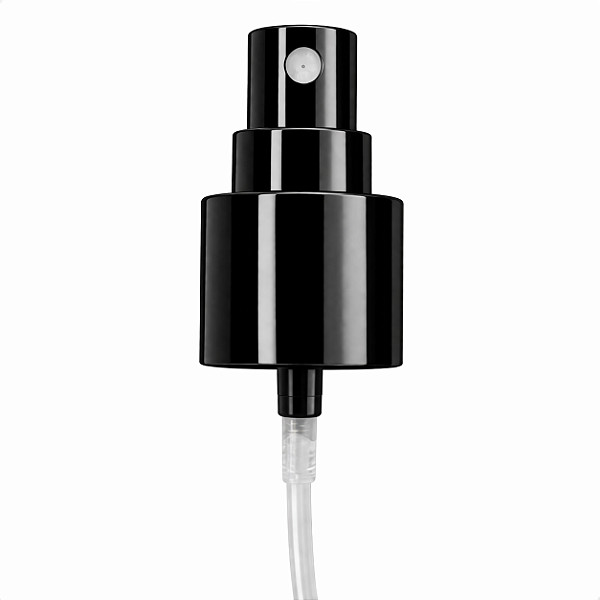 Válvula Spray Preta Plástica Rosca 24/415