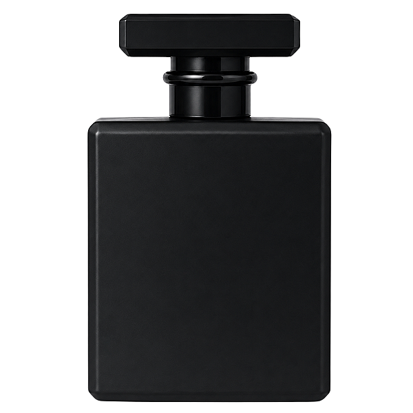 Frasco Moiselle Black 50ml Preto Válvula Tampa Luxo 15/400