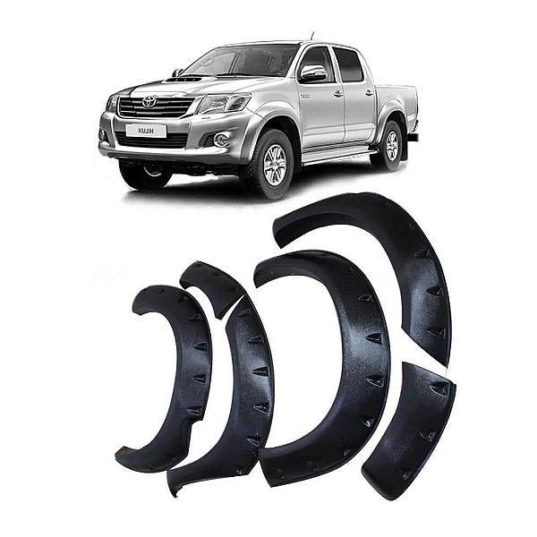 ALARGADOR PARA-LAMA HILUX 2016 A 2019