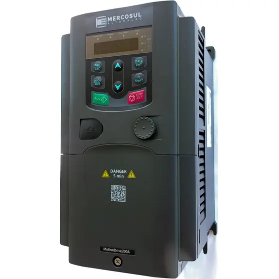 Inversor de frequência 10cv com entrada MONOFASICO 220v e saída trifásico 380v MERCOSUL