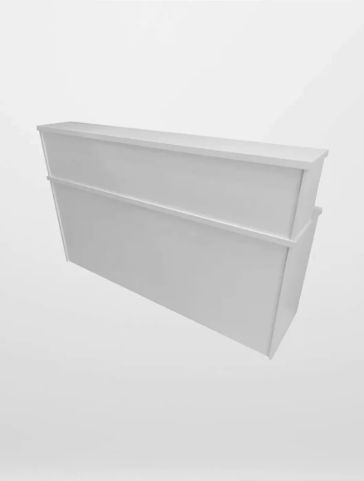 Balcão Reto Branco