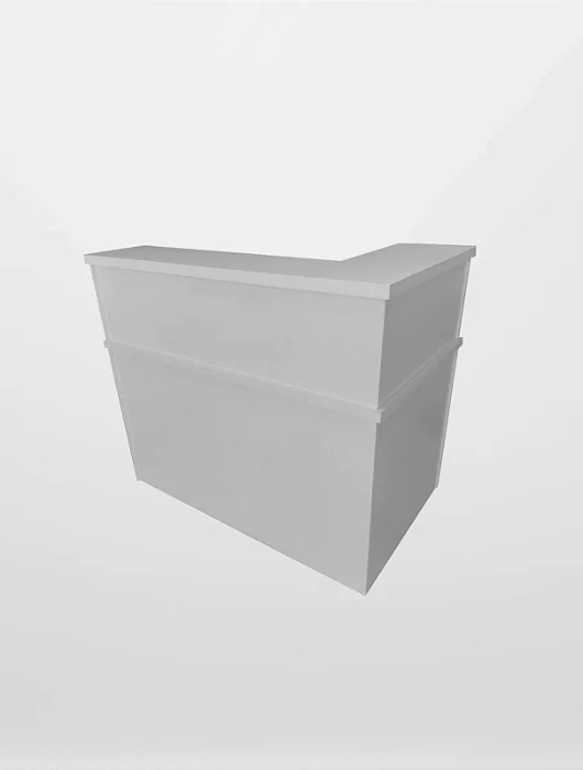 Balcão L Branco