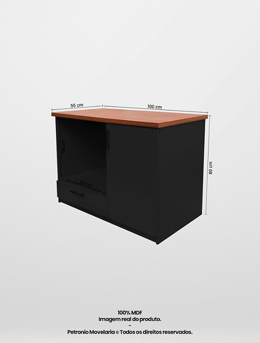 Aparador Para Frigobar Com Gaveta