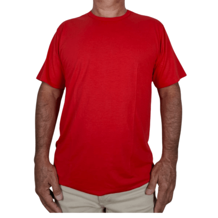 Camiseta  Malha Fria PV Vermelha