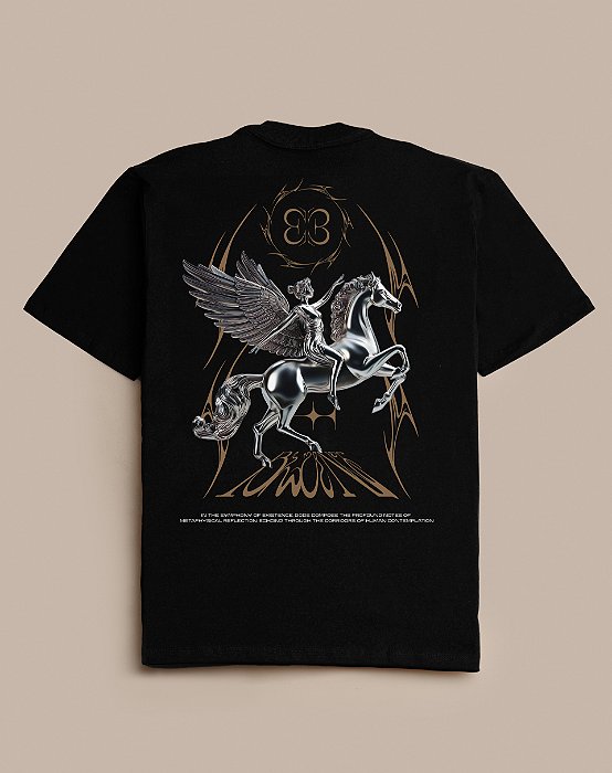 CAMISETA BLUNT OVERSIZE VALKYRIE PRETO
