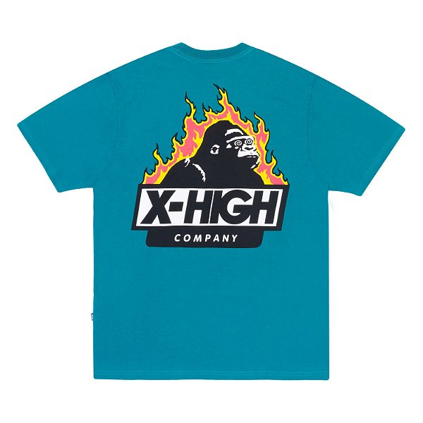 CAMISETA HIGH TEE LOGO X-HIGH SEA GREEN