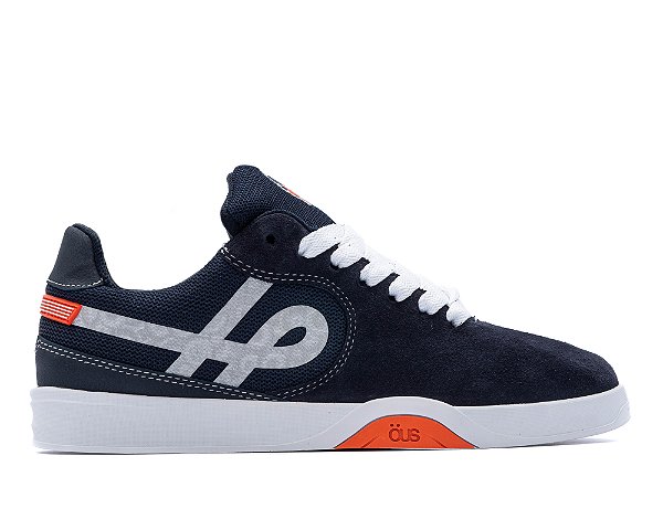 TENIS OUS IMIGRANTE SERIE X MARINHO LARANJA ESSENCIAL