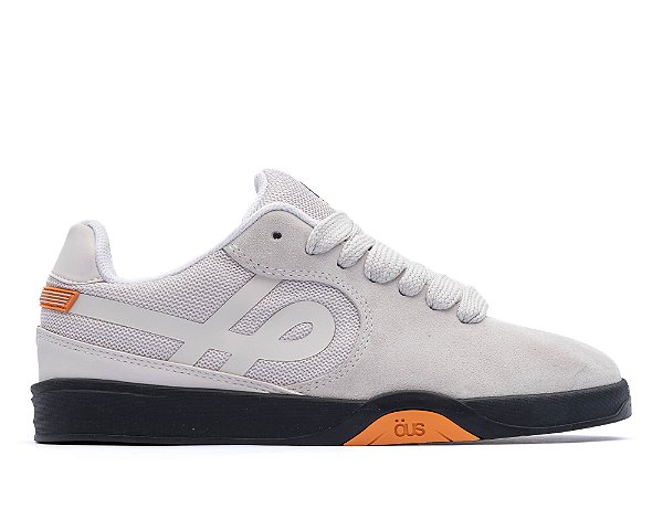 TENIS OUS IMIGRANTE SERIE X CINZA PRETO CORAL ESSENCIAL