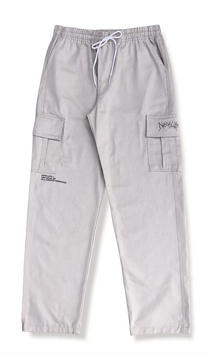 CALÇA CARGO NEW LIFE STORM OFF WHITE