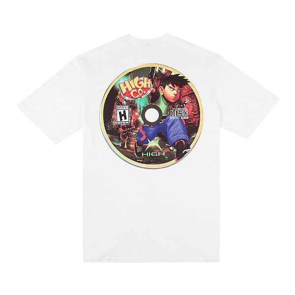 CAMISETA HIGH TEE DVD WHITE