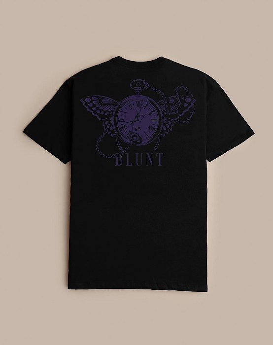 CAMISETA BLUNT BUTTERCLOCK PRETO