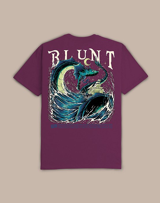 CAMISETA BLUNT LEVIATHAN ROXO GRAPE