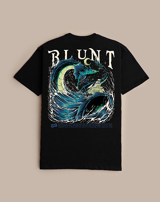 CAMISETA BLUNT LEVIATHAN PRETO