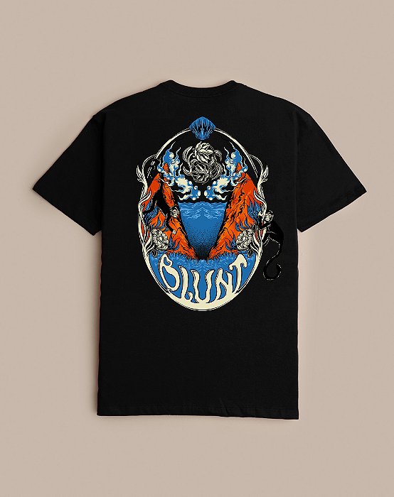 CAMISETA BLUNT MONKEY ISLAND PRETO