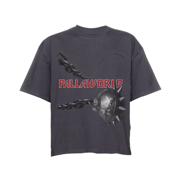 CAMISETA PALLA WORLD METALBOMB CINZA