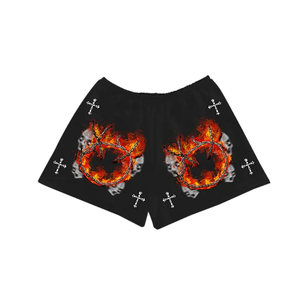 SHORTS MOLETOM PALLA WORLD SCRIPTURE