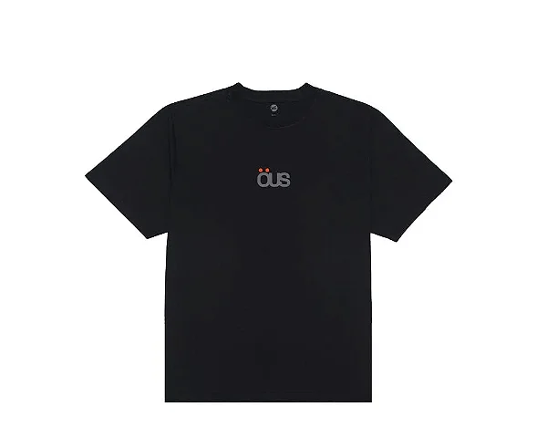 CAMISETA OUS IMPERIAL SEMI LOGO 2 PRETO