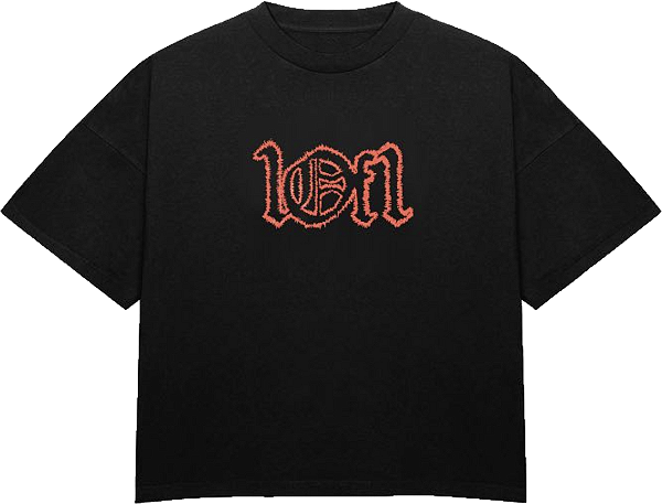 CAMISETA EXCLUSIVIIST 1OF1 RED SPLASH BLACK