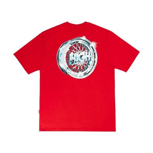 CAMISETA HIGH TEE WHEELT RED