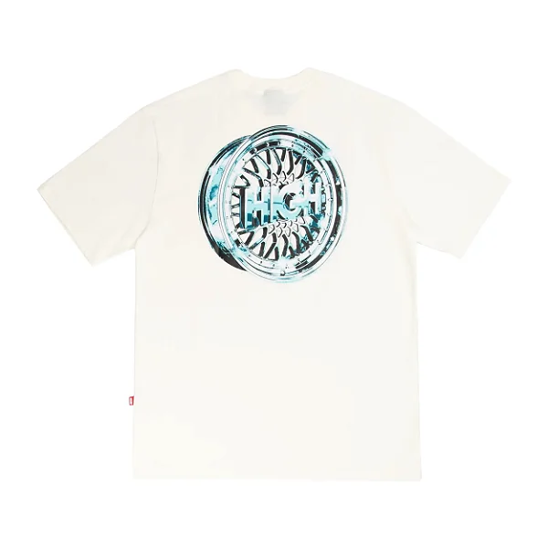 CAMISETA HIGH TEE WHEELT WHITE