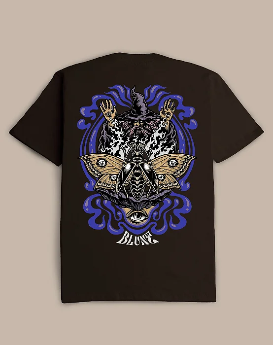 CAMISETA BLUNT OVERSIZED BEETLE MARROM