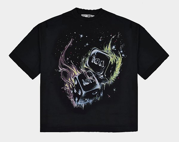 CAMISETA EXCLUSIVIIST 1OF1 H1GH ROLLERS BLACK