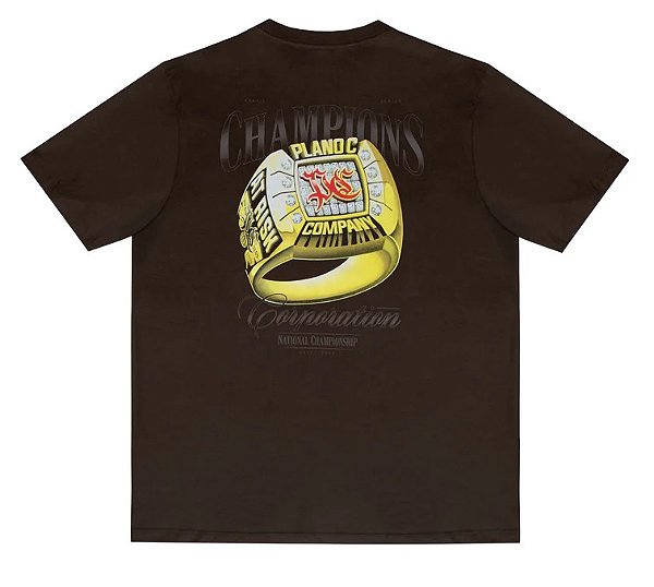 CAMISETA PLANO C CHAMPIONS RING BROWN