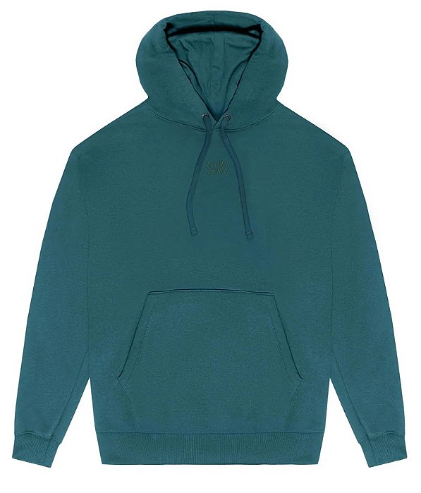 MOLETOM PLANO C HOODIE LOGO DARK SEA