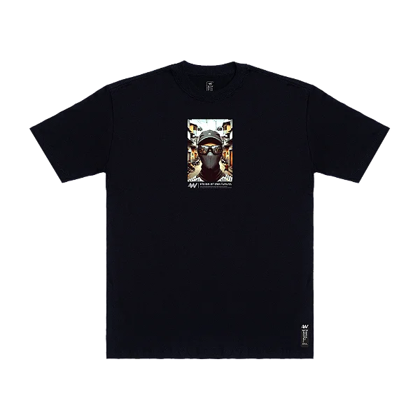 CAMISETA WANTED VISION OF THE FUTURE BLACK