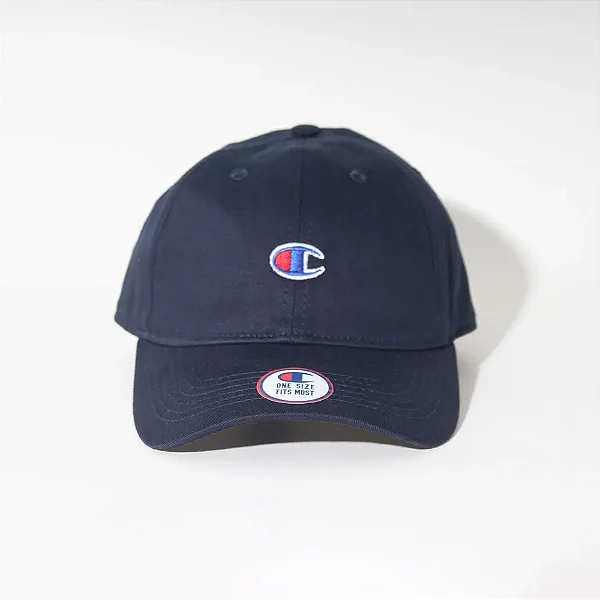 BONÉ CHAMPION BASEBALL SIX ABA CURVA C LOGO NAVY