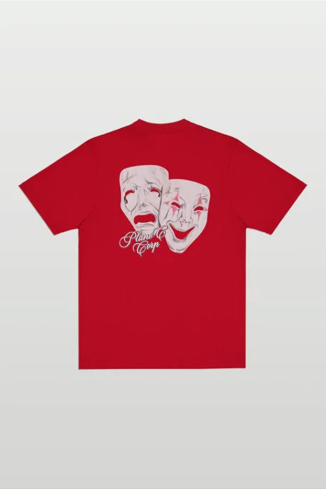 CAMISETA PLANO C MASKS RED