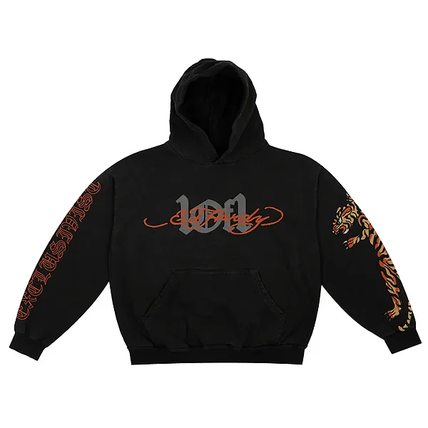 MOLETOM 1OF1 ED HARDY OG SIGNATURE TIGER