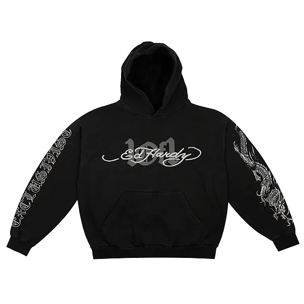 MOLETOM 1OF1 ED HARDY HIDDEN DRAGON