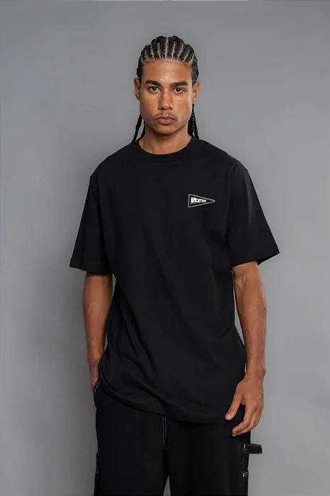 CAMISETA VEXTOR MANGA CURTA ICON PRETO